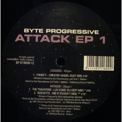 Various - Byte Progressive Attack EP 1(TEMAZO CHOCOLATERO¡¡ INCLUYE EL BUSCADO FUNNY F¡¡)