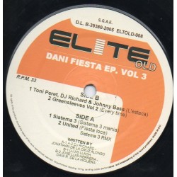 Sistema 3 / Dani Fiesta - EP Vol. 3