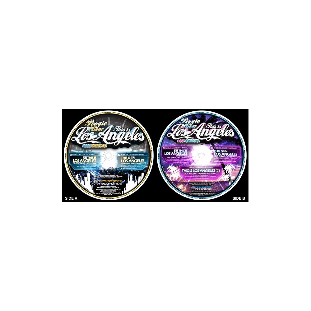 Poogie Bear - This Is Los Angeles 2006 Remixes(picture original¡¡)