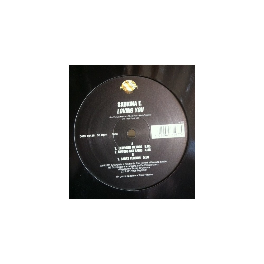 Sabrina F – Loving You