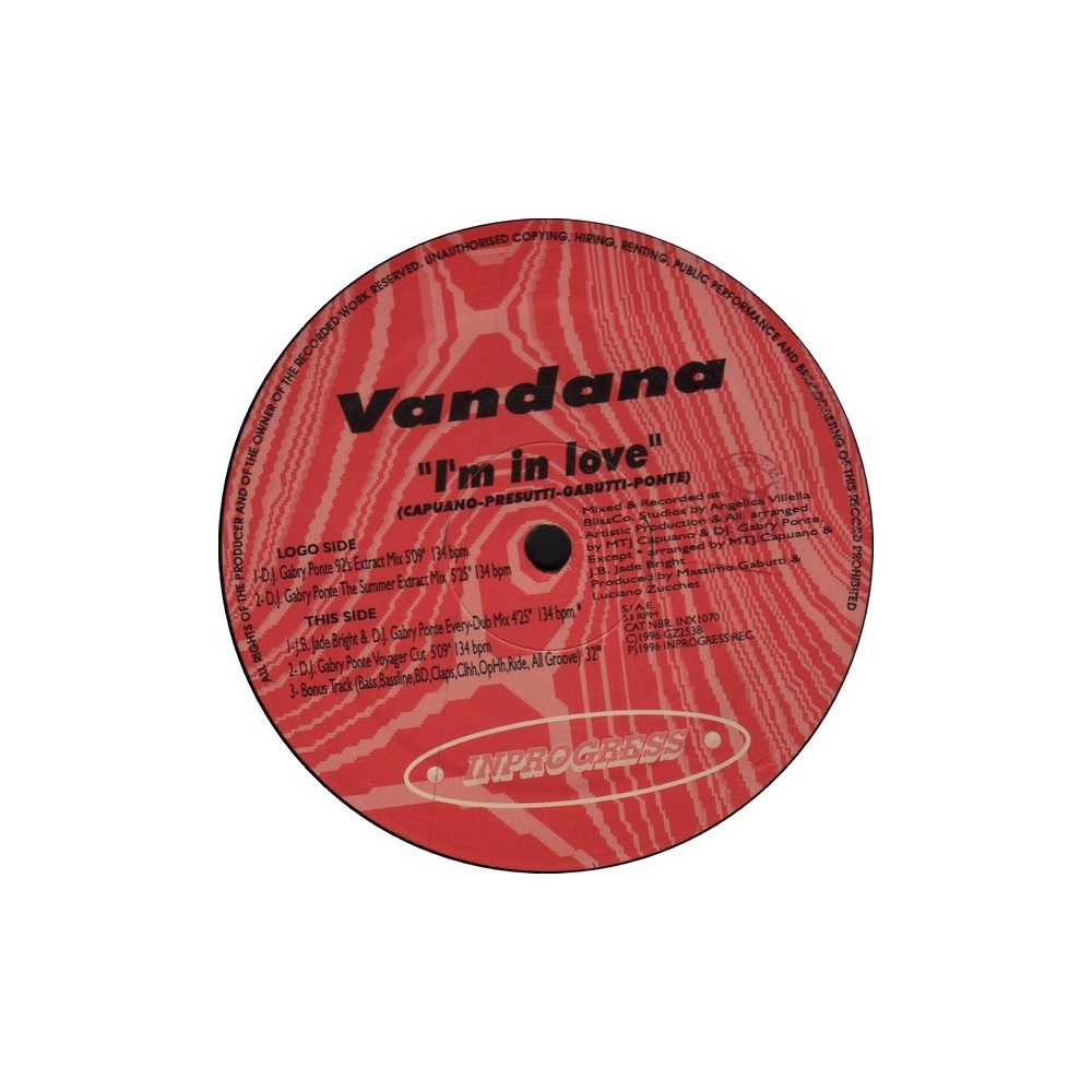 Vandana - I'm In Love