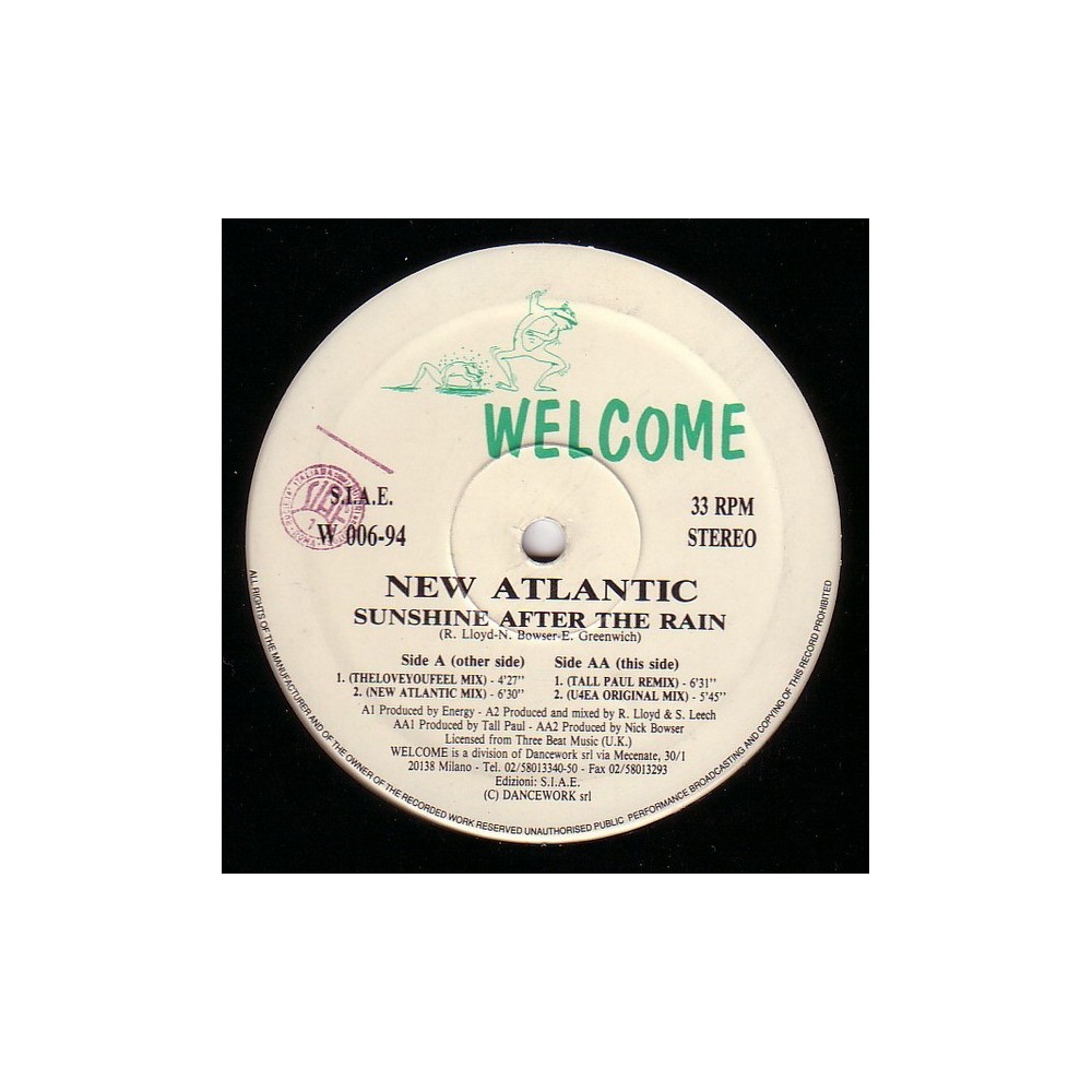 New Atlantic – Sunshine After The Rain 