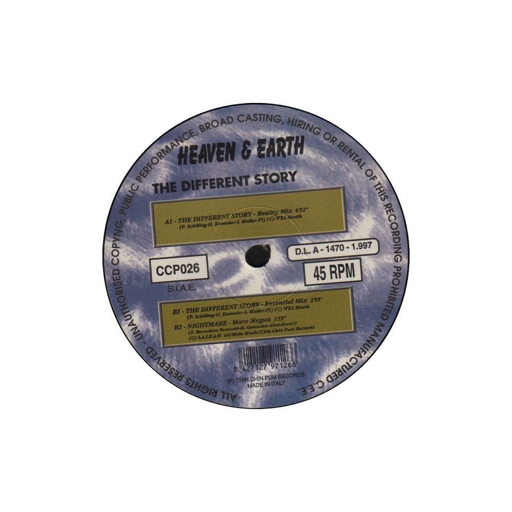 Heaven & Earth  - The Different Story