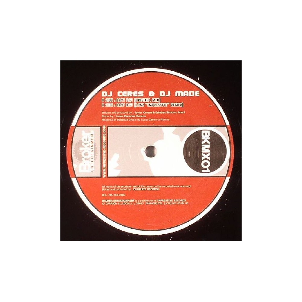 DJ Ceres & DJ Made – Last Day 