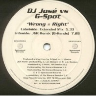 DJ Jose vs. G-Spott - Wrong  Right