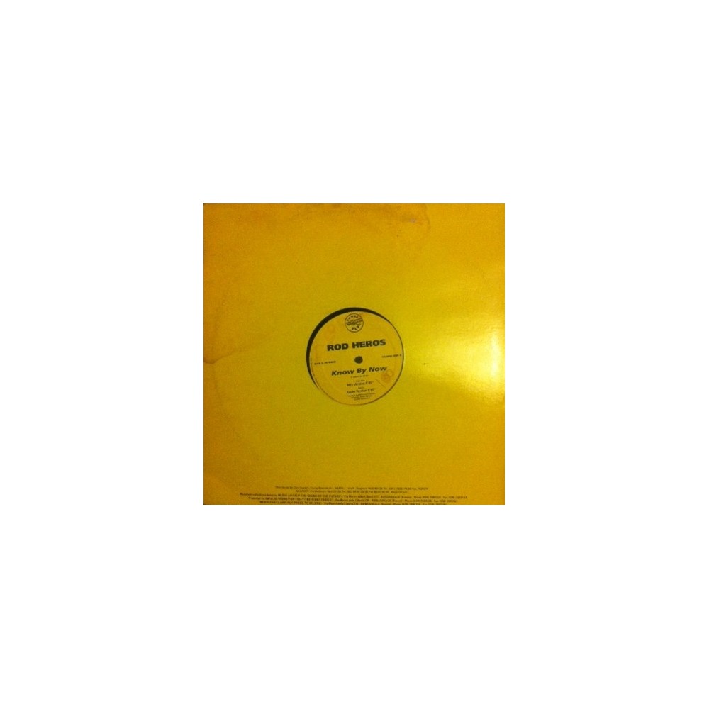 Rod Heros – Know By Now 