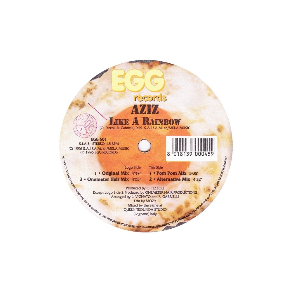 Aziz  – Like A Rainbow (TEMAZO ITALO)