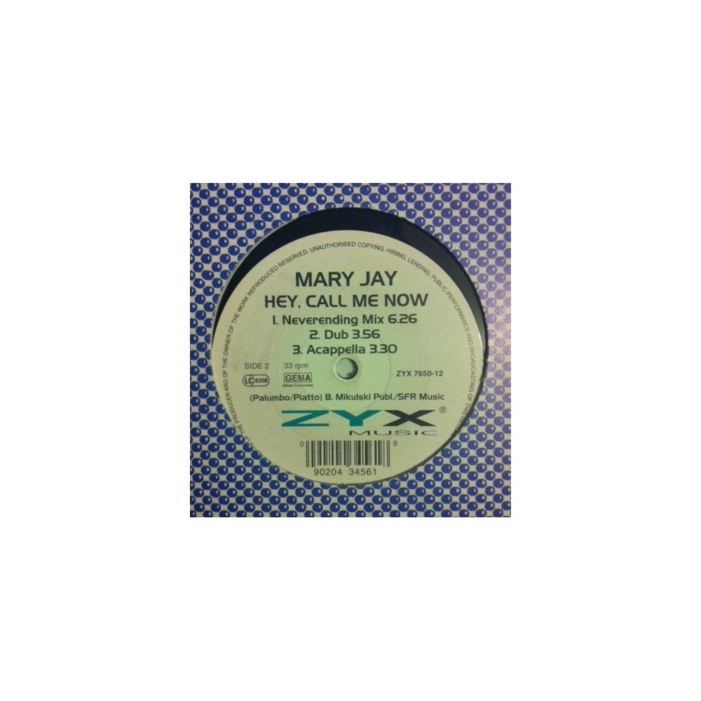 Mary Jay – Hey, Call Me Now
