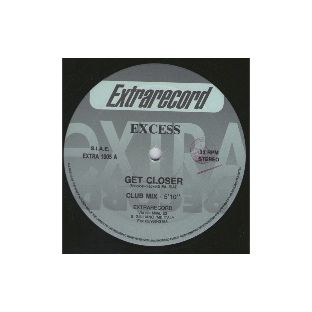 Excess  – Get Closer