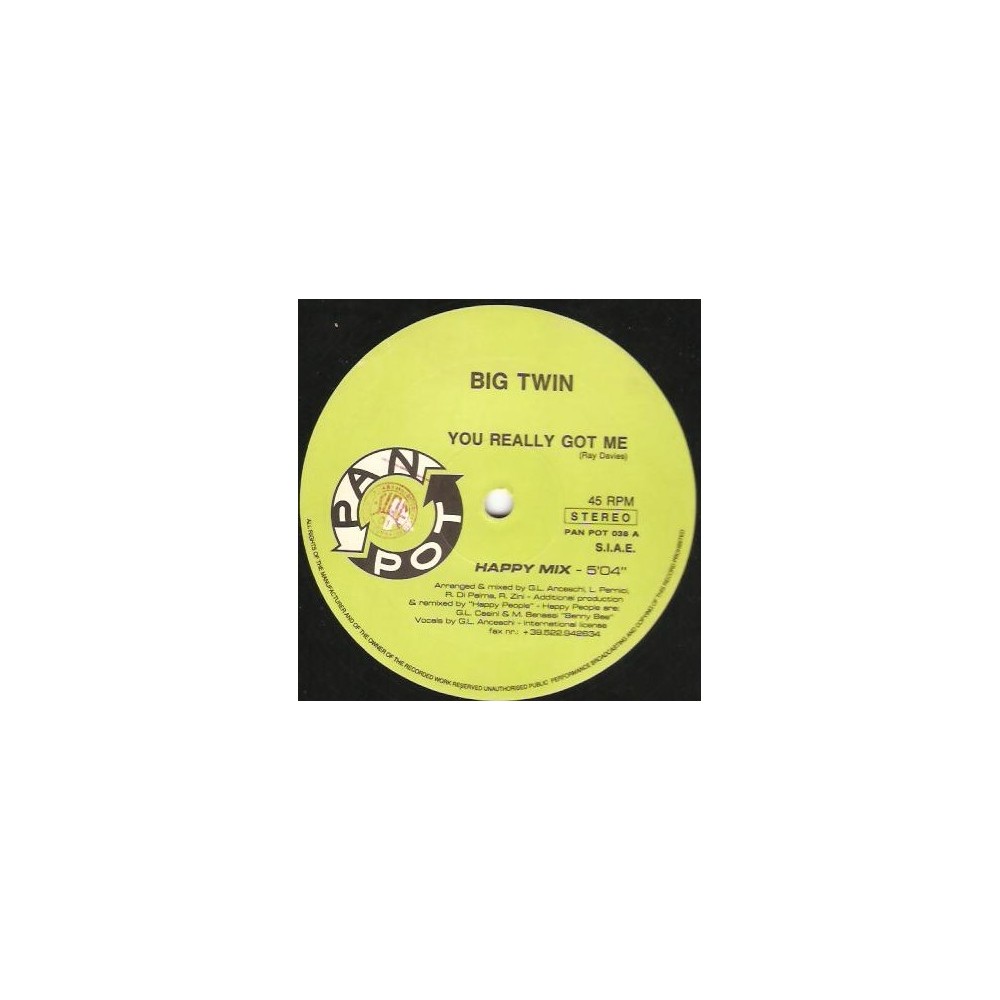 Big Twin  – You Really Got Me 