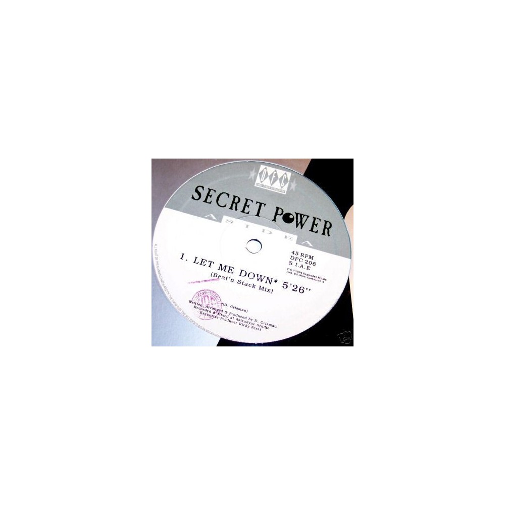 Secret Power – Let Me Down (IMPORT)
