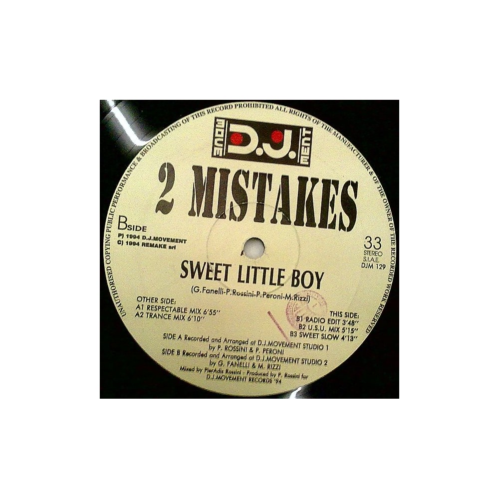 2 Mistakes – Sweet Little Boy 