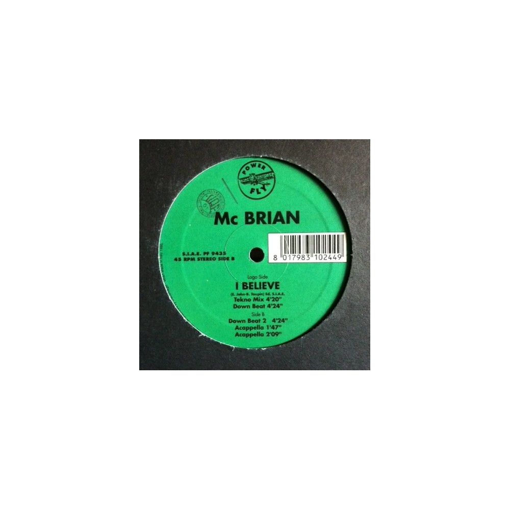 Mc. Brian – I Believe 