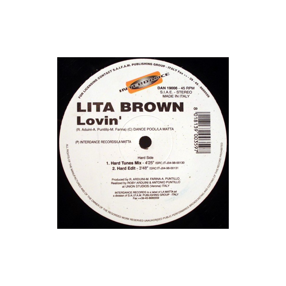 Lita Brown – Lovin