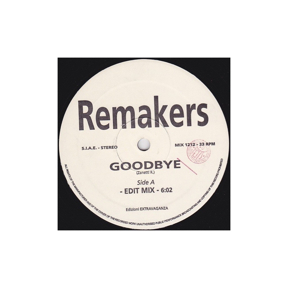 Remakers – Goodbye / Only You 