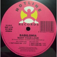 Babilonia – Want Your Love 