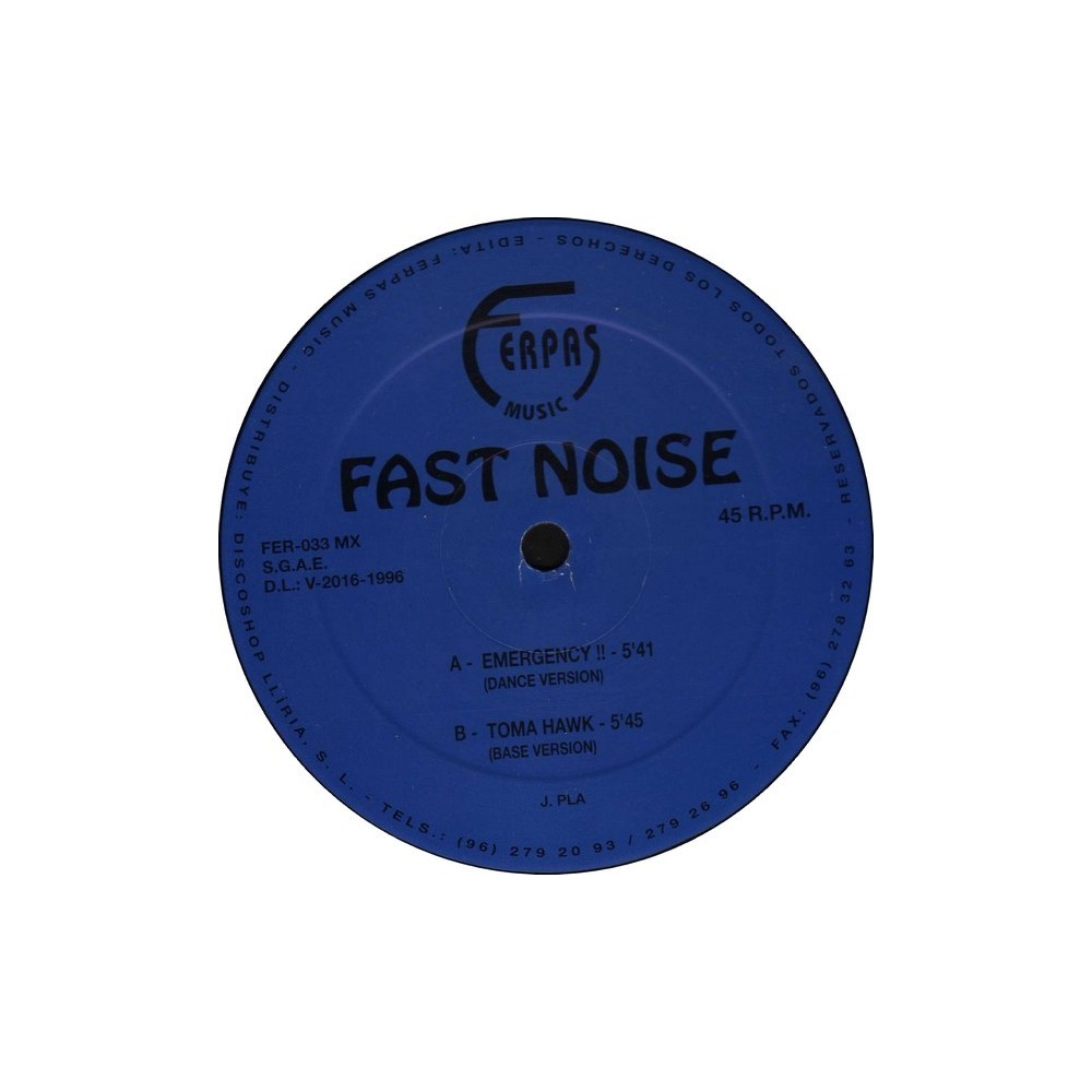 Fast Noise - Emergency(2 MANO,FERPAS MUSIC¡¡)
