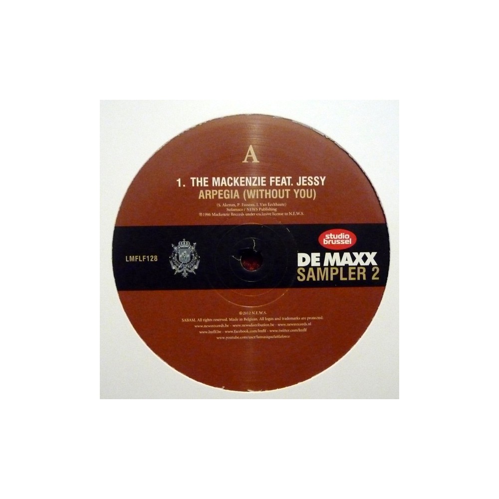 Studio Brussel - De Maxx Sampler 2 (INCLUYE ARPEGIA & ANGLIA¡¡)