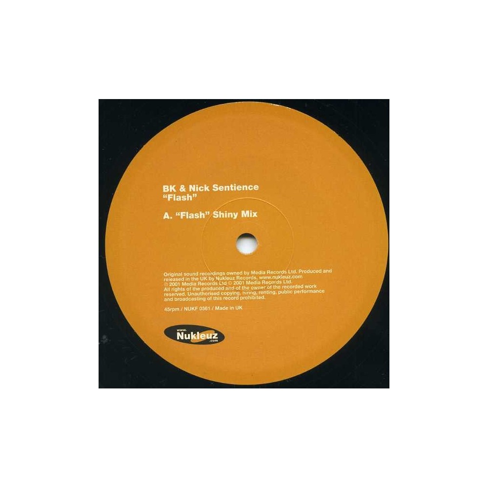 BK & Nick Sentience - Flash(CLÁSICO NUKLEUZ¡¡ MELODION¡¡)