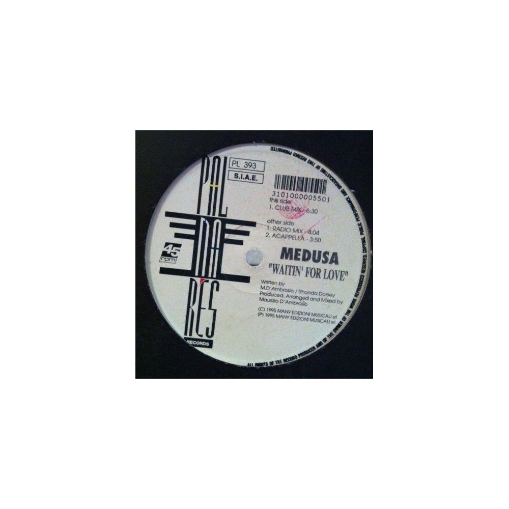 Medusa  ‎– Waitin' For Love 