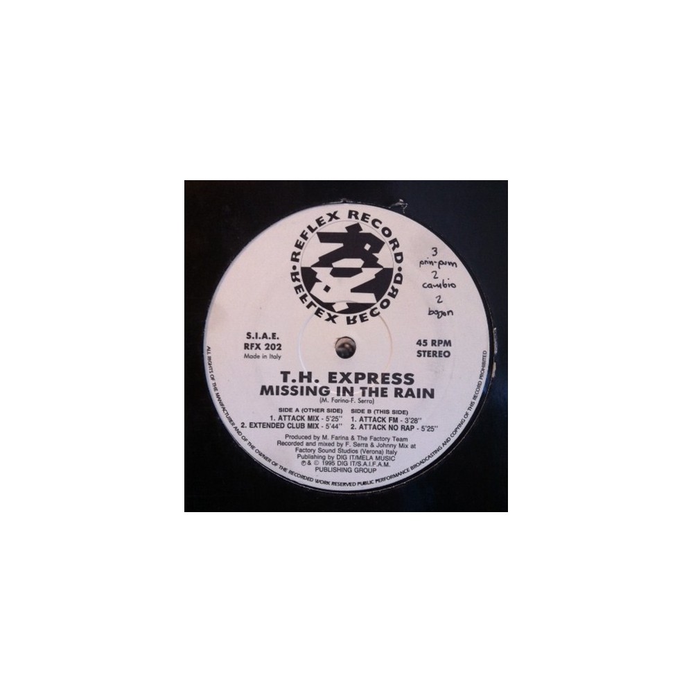 TH Express ‎– Missing In The Rain 