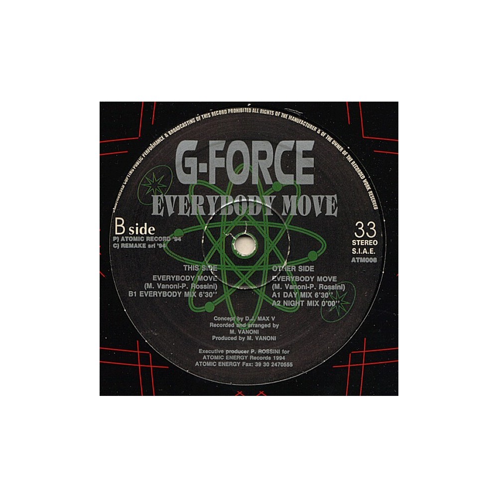 G-Force  ‎– Everybody Move