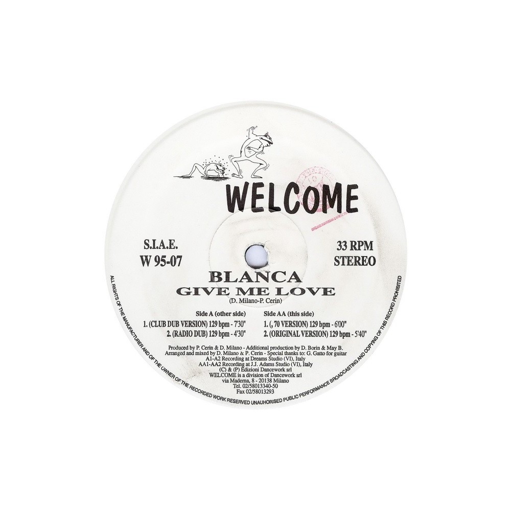 Blanca  ‎– Give Me Love