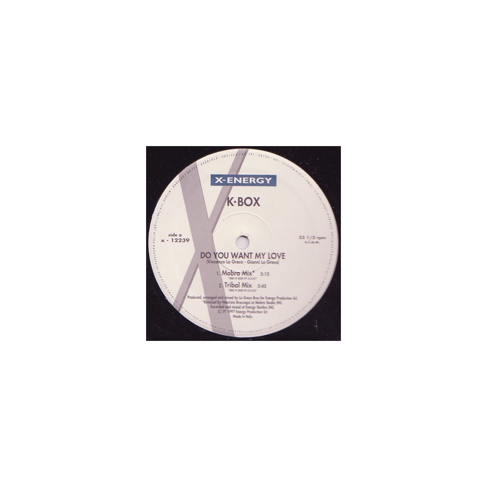 K-Box ‎– Do You Want My Love