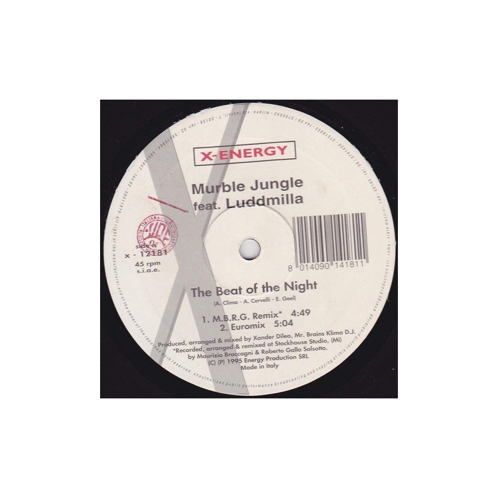 Murble Jungle Feat. Luddmilla ‎– The Beat Of The Night 