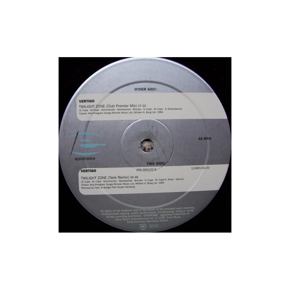 Vertigo – Twilight Zone 