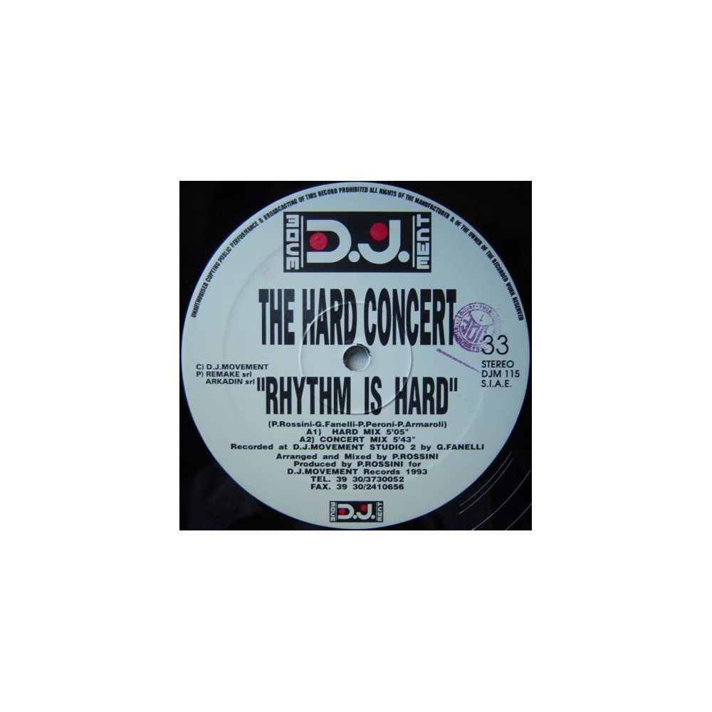 The Hard Concert – Rhythm Is Hard