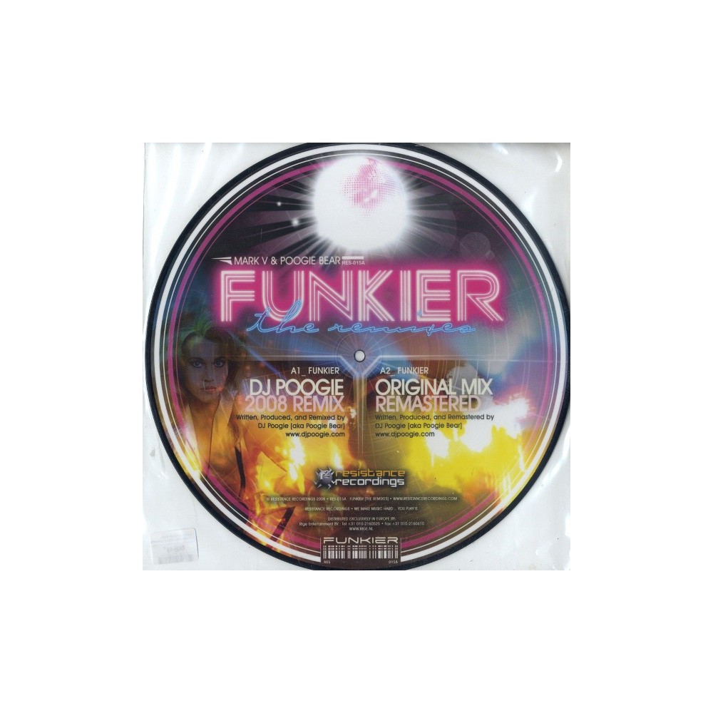 Mark V. & Poogie Bear ‎– Funkier (The Remixes) 