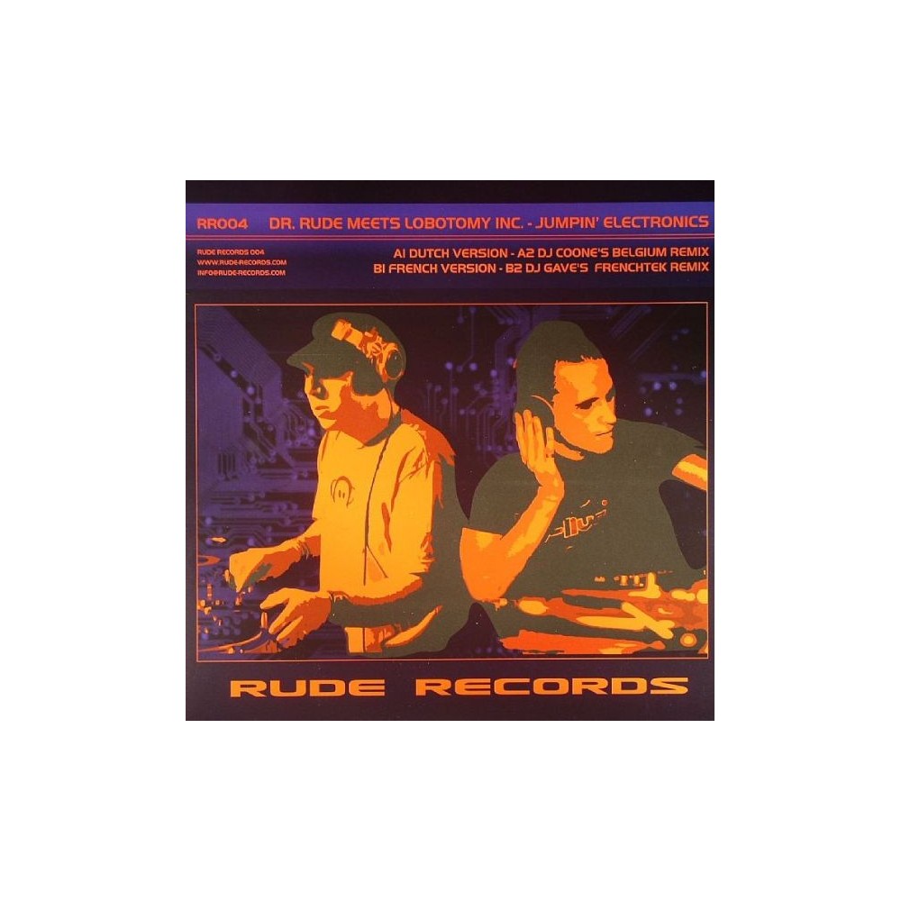 Dr. Rude  Meets Lobotomy Inc ‎– Jumpin Electronics 