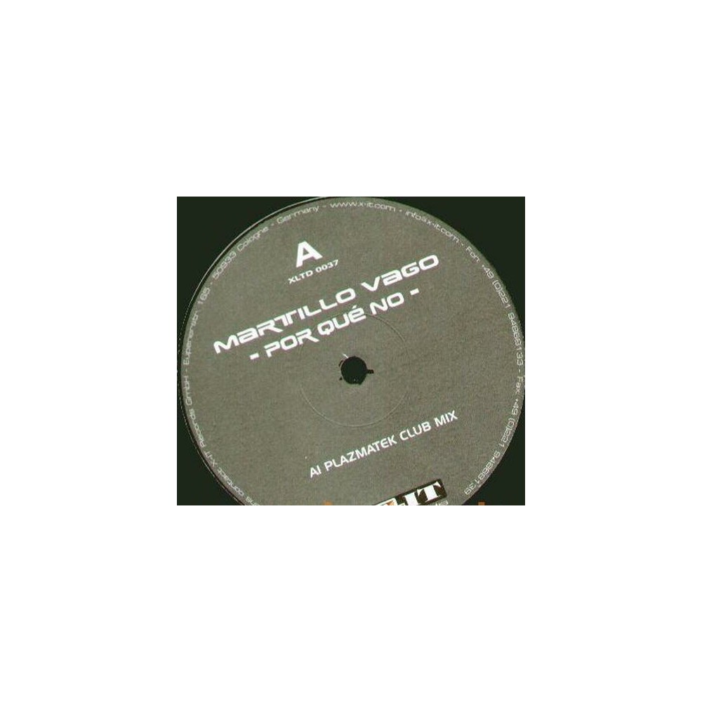 Martillo Vago ‎– Por Que No (PlazmaTek Club Mix) 