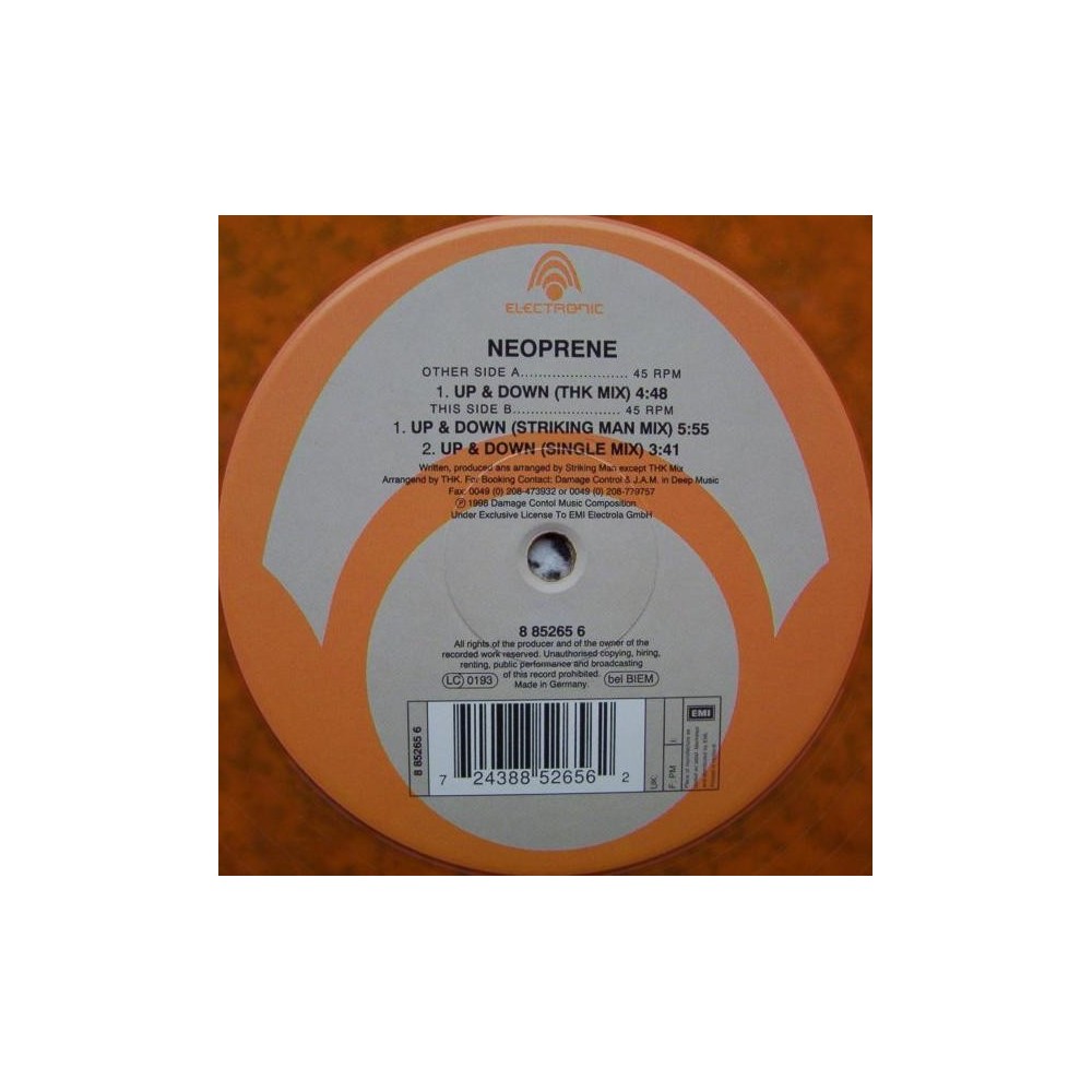 Neoprene ‎– Up & Down (BOMBAZO¡¡)