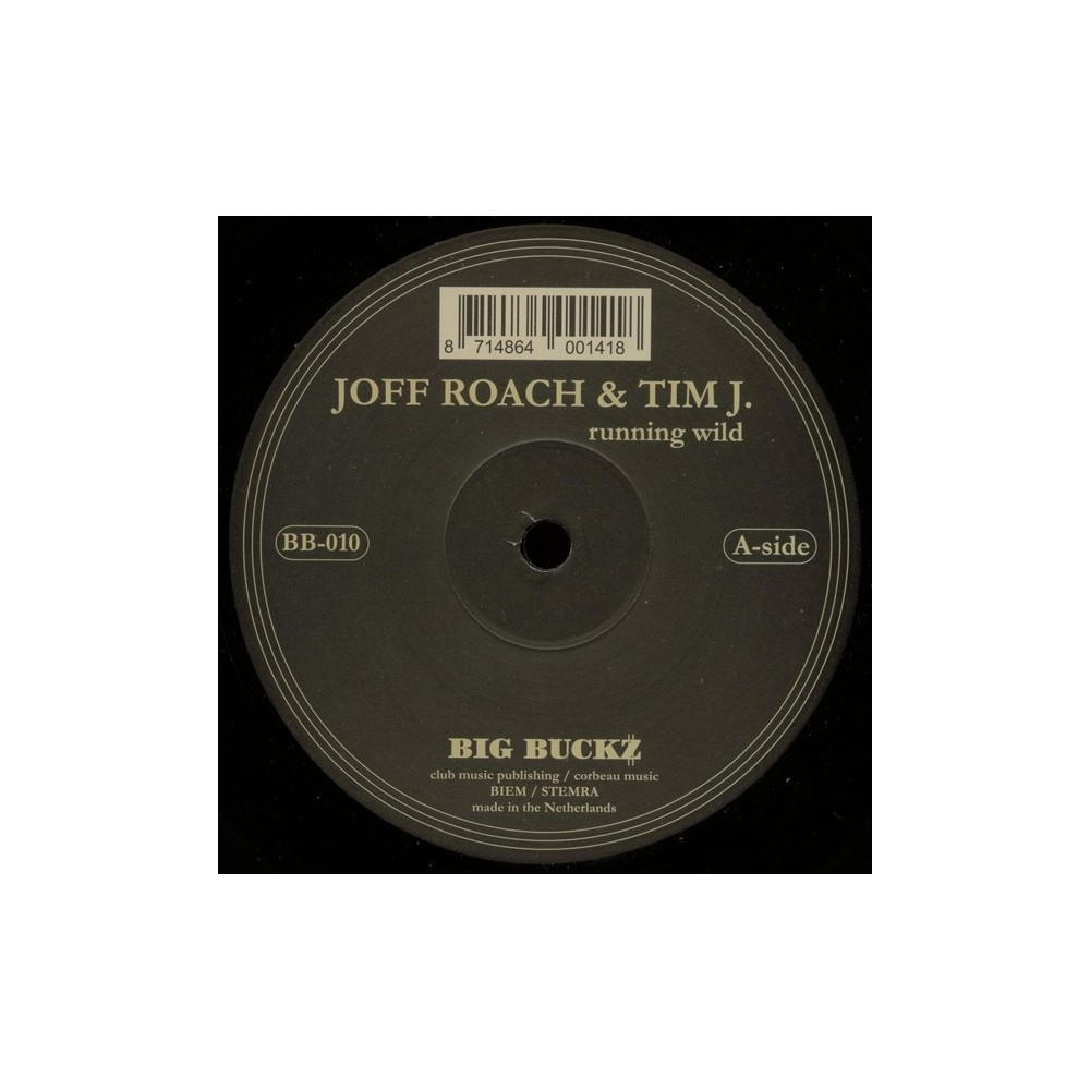 Joff Roach & Tim J ‎– Running Wild 