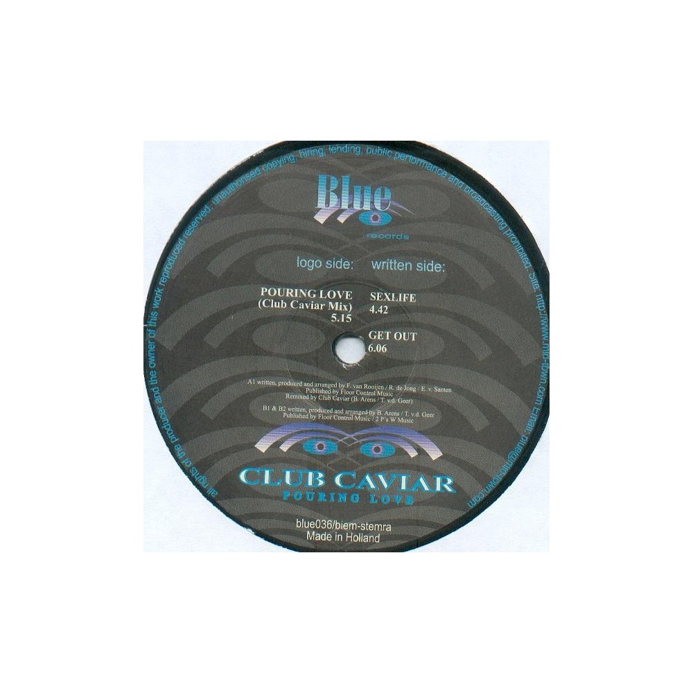 Club Caviar ‎– Pouring Love 