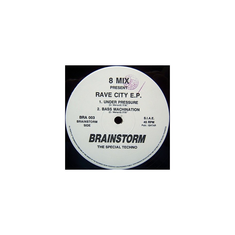 8 Mix ‎– Rave City EP 