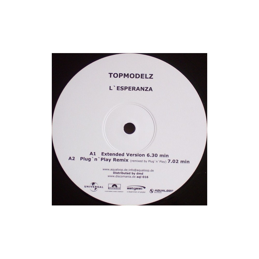 Topmodelz ‎– L'Esperanza 