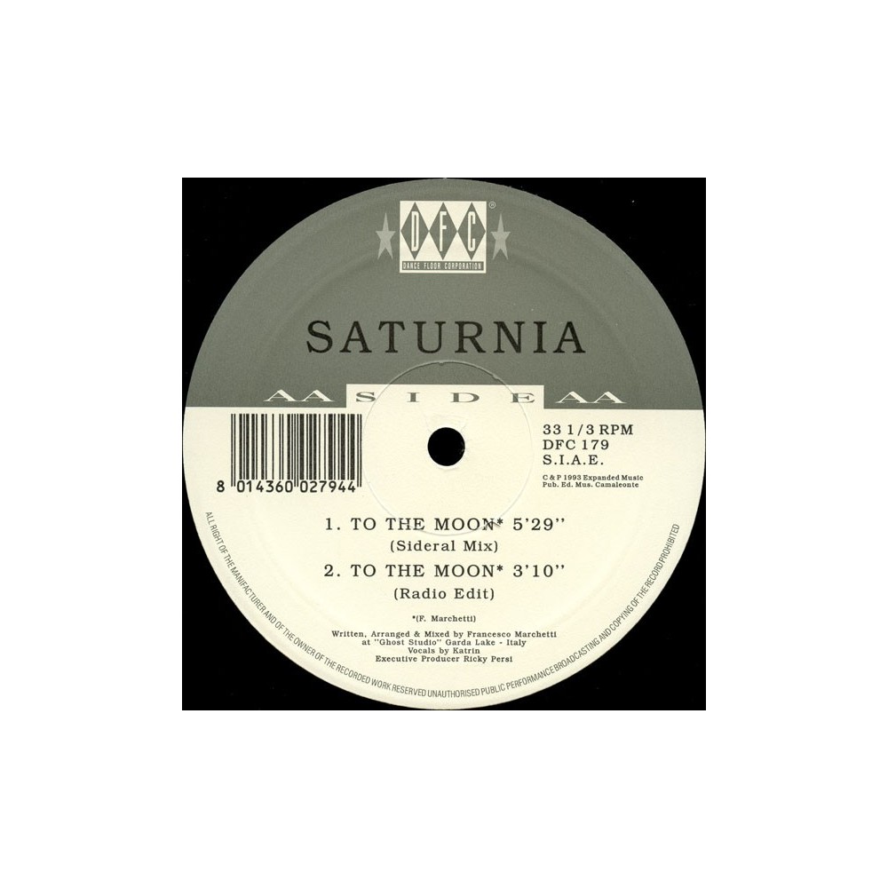 Saturnia - To The Moon (IMPORT¡¡ JOYA¡)