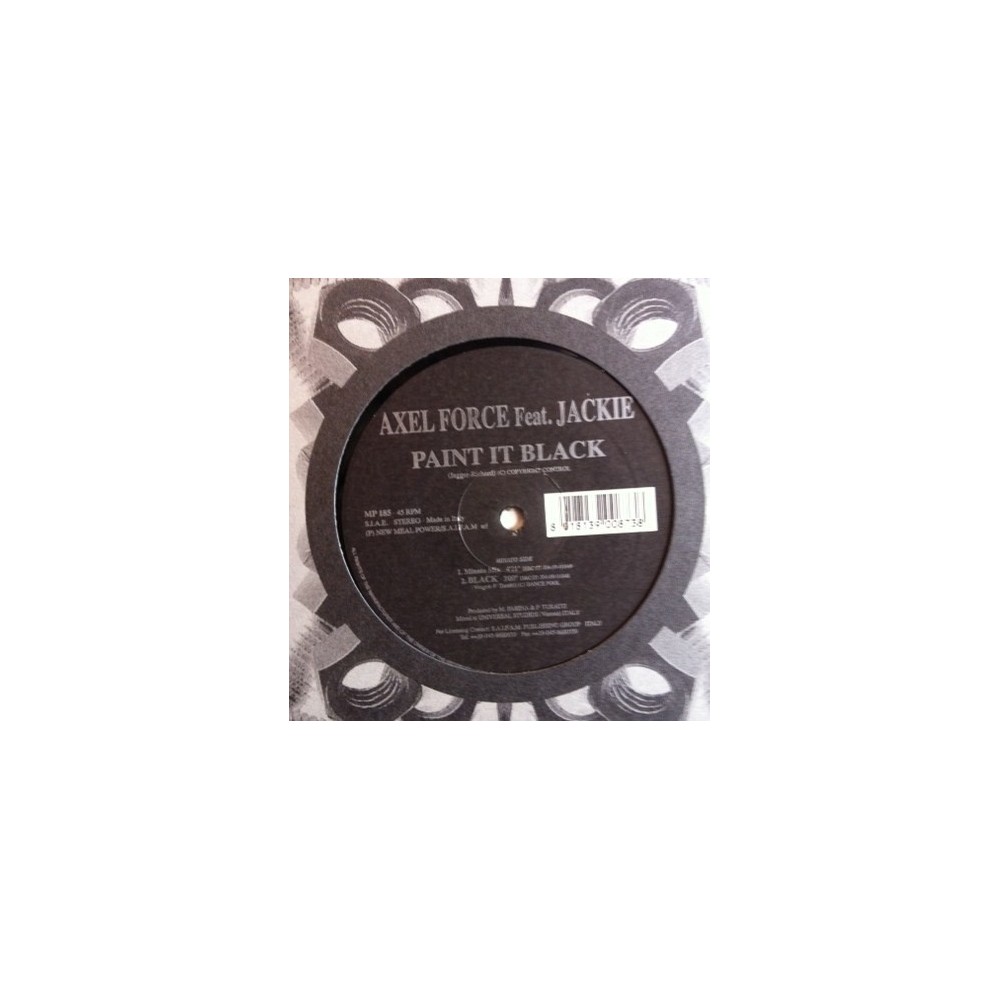 Axel Force Feat. Jackie  ‎– Paint It Black 