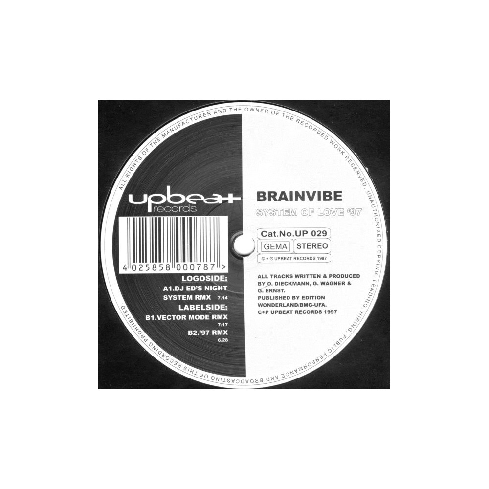 Brainvibe - System Of Love 97 