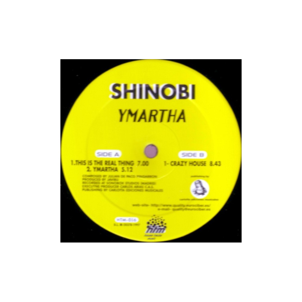 Shinobi – Ymartha EP (COPIA NUEVA,AUTÉNTICA JOYA¡¡¡¡)