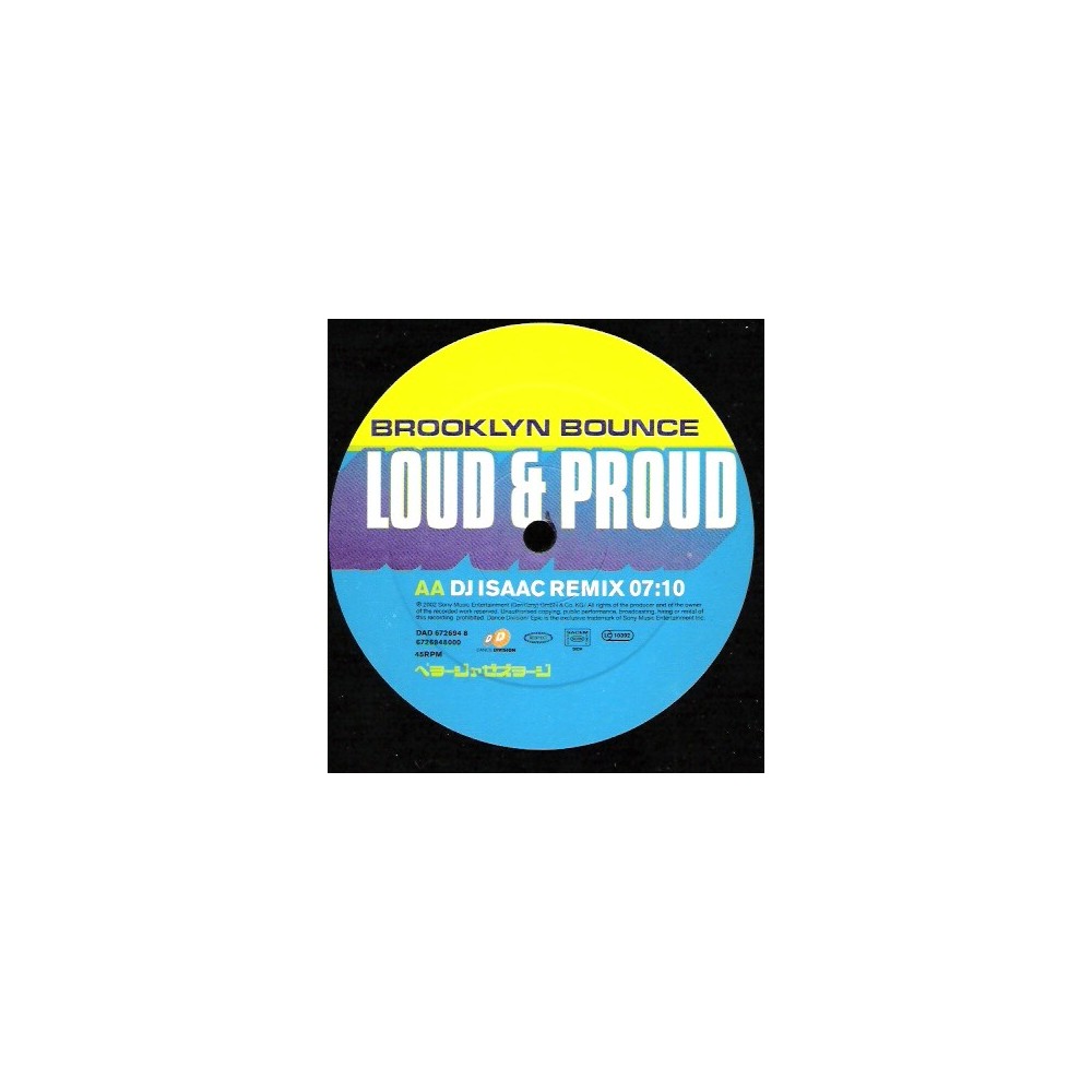 Brooklyn Bounce – Loud & Proud (EDICIÓN ALEMANA)