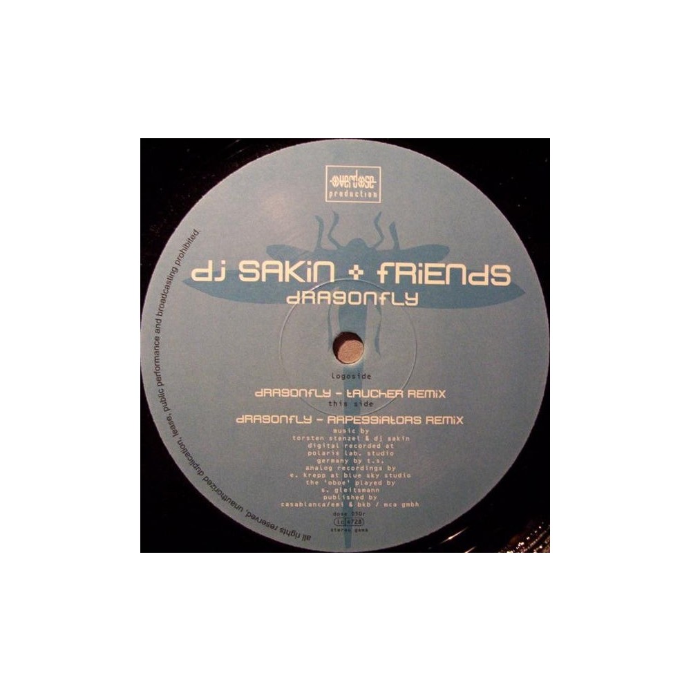 DJ Sakin + Friends ‎– Dragonfly Remixes 