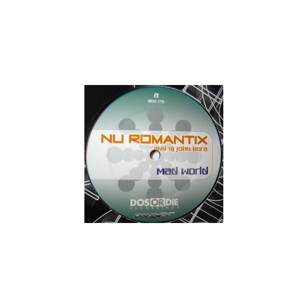 Nu Romantix  And DJ John Bora ‎– Mad World (IMPORT) 