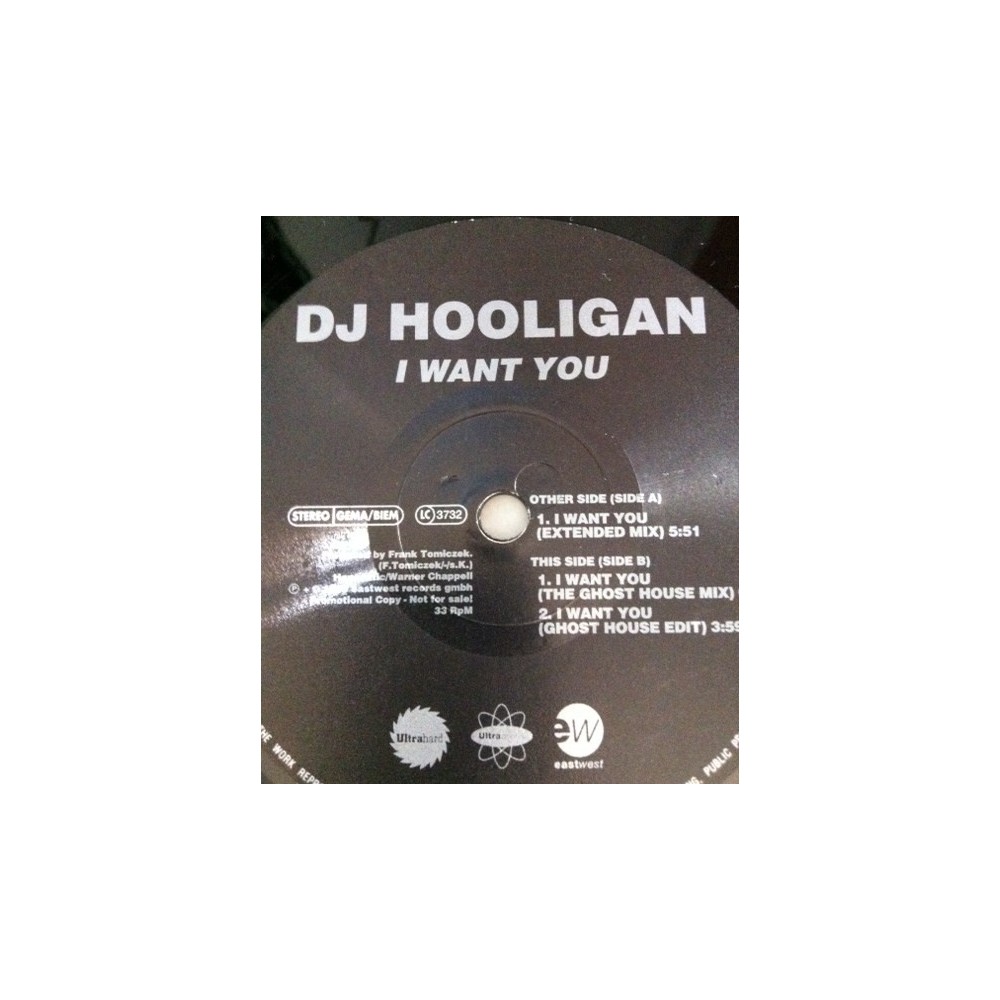 DJ Hooligan - I Want You (REMIX 95)