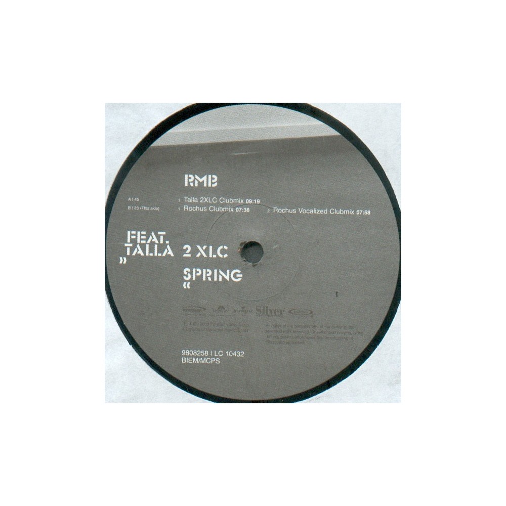 RMB Feat. Talla 2 XLC ‎– Spring (TEMAZO¡)
