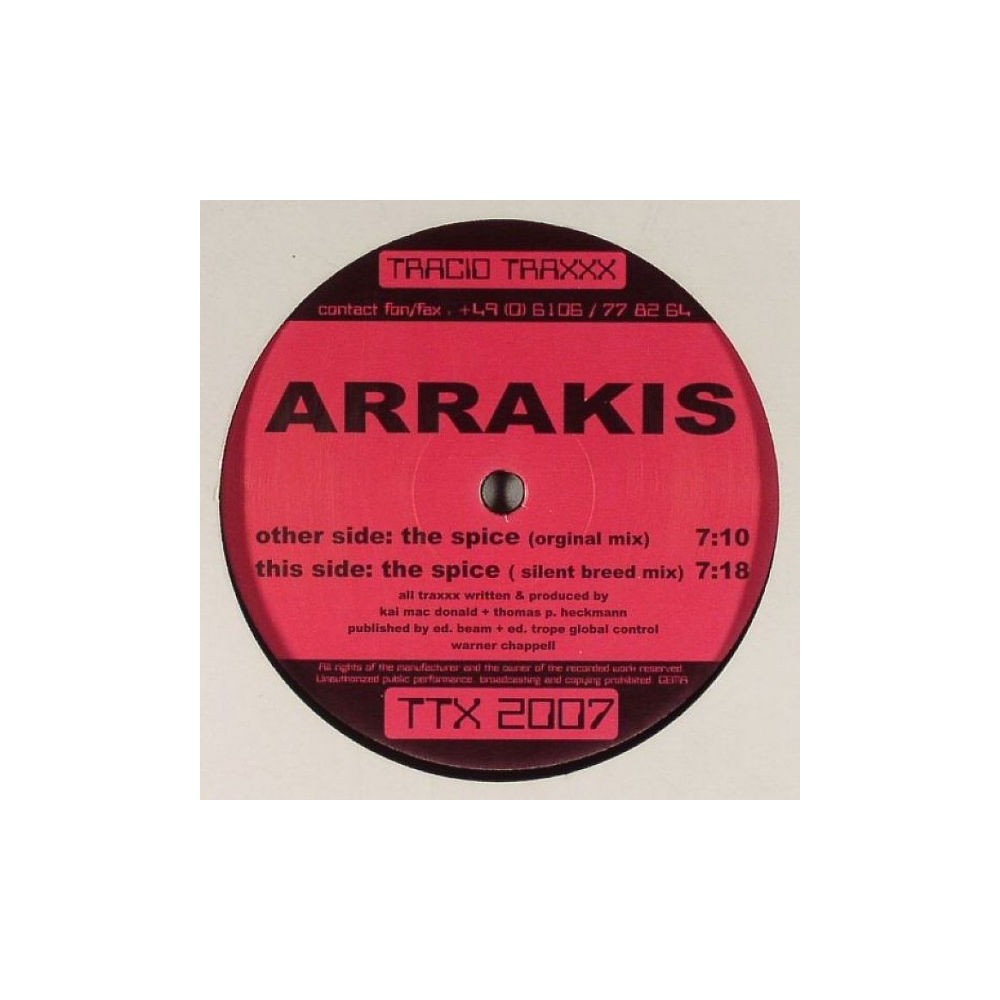 Arrakis ‎– The Spice 