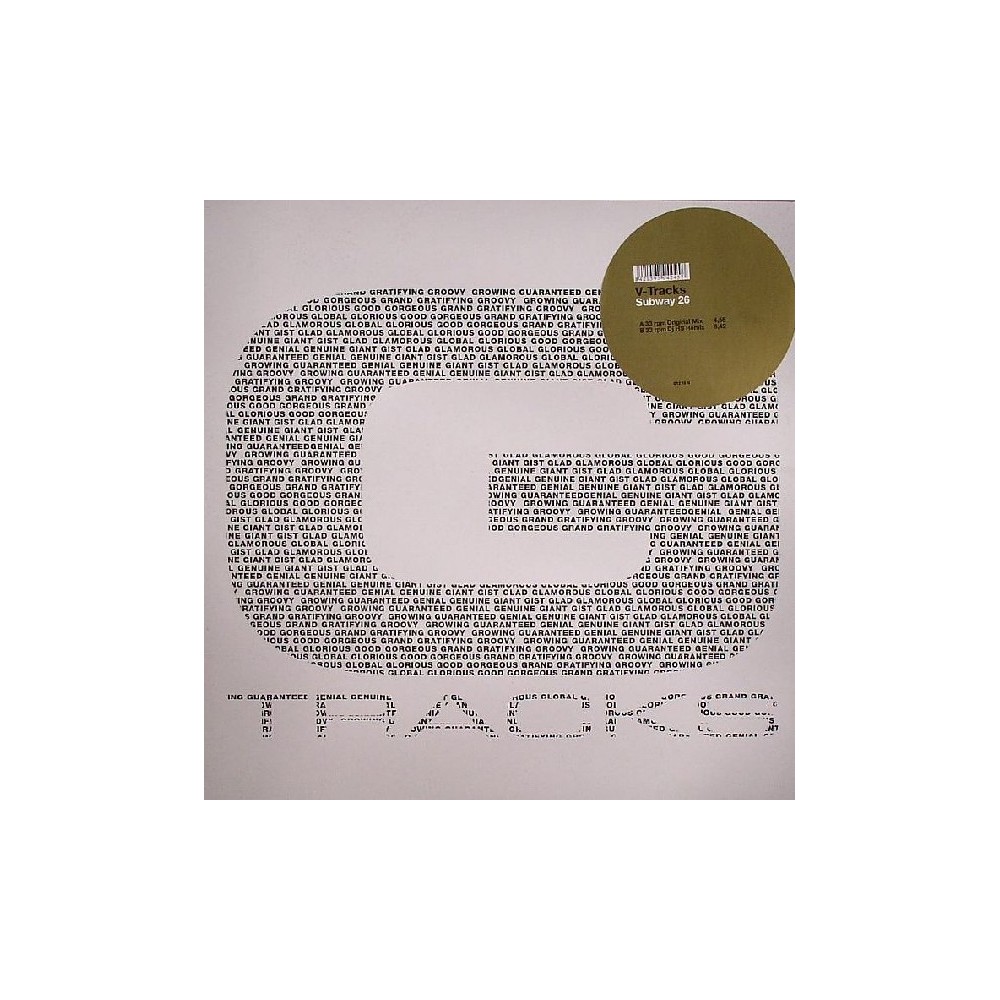 V-Tracks ‎– Subway 26 (SELLO G TRACKS)